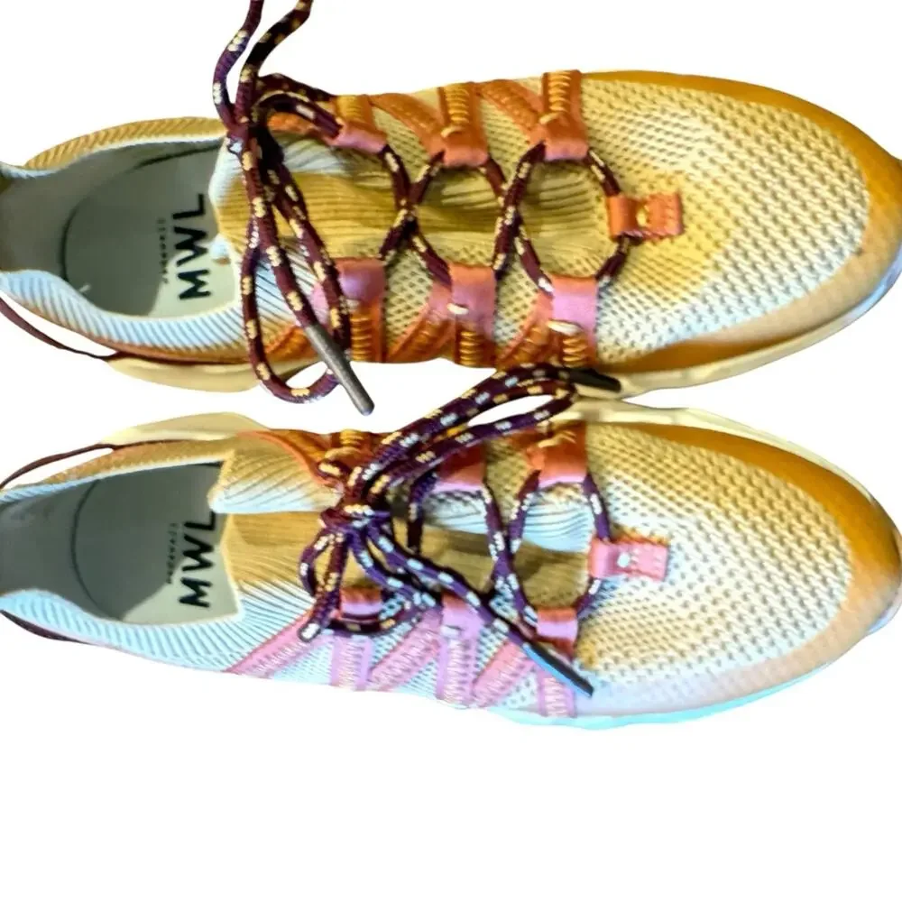 Madewell MWL Women’s 9.5 Tan and Mauve  Sneakers